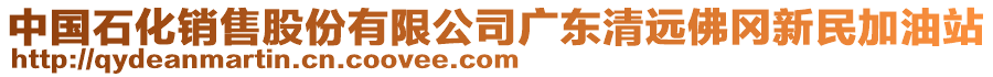 中國(guó)石化銷售股份有限公司廣東清遠(yuǎn)佛岡新民加油站