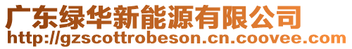 廣東綠華新能源有限公司