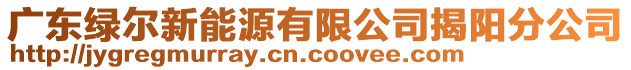 廣東綠爾新能源有限公司揭陽(yáng)分公司