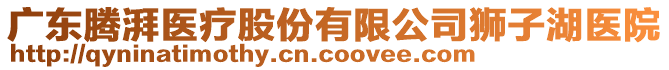 廣東騰湃醫(yī)療股份有限公司獅子湖醫(yī)院