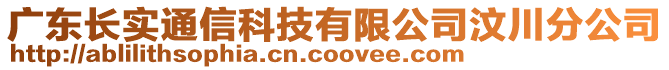 廣東長實通信科技有限公司汶川分公司