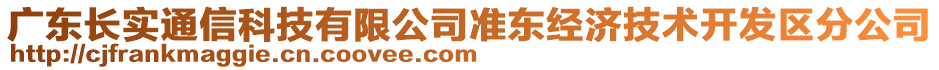 廣東長實(shí)通信科技有限公司準(zhǔn)東經(jīng)濟(jì)技術(shù)開發(fā)區(qū)分公司