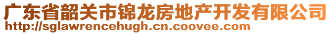 廣東省韶關市錦龍房地產(chǎn)開發(fā)有限公司