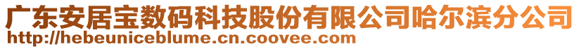 广东安居宝数码科技股份有限公司哈尔滨分公司