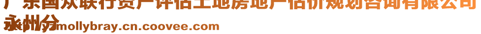 廣東國眾聯(lián)行資產(chǎn)評估土地房地產(chǎn)估價規(guī)劃咨詢有限公司
永州分