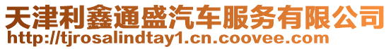 天津利鑫通盛汽車服務有限公司