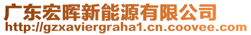 廣東宏暉新能源有限公司