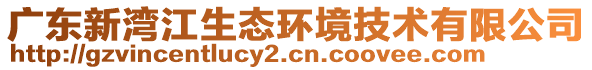 廣東新灣江生態環境技術有限公司