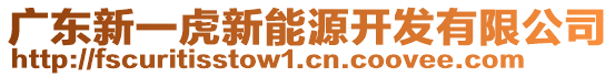 廣東新一虎新能源開發(fā)有限公司