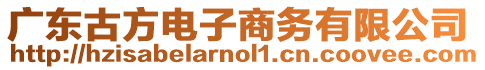 廣東古方電子商務有限公司