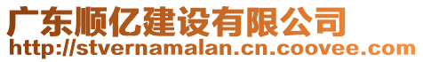 廣東順億建設(shè)有限公司