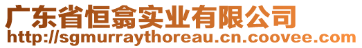 廣東省恒翕實(shí)業(yè)有限公司