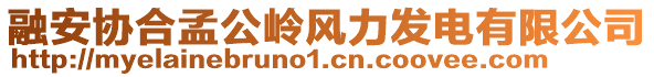 融安協(xié)合孟公嶺風力發(fā)電有限公司