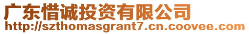 廣東惜誠投資有限公司