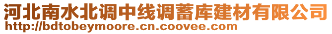 河北南水北調中線調蓄庫建材有限公司