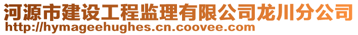 河源市建設工程監(jiān)理有限公司龍川分公司