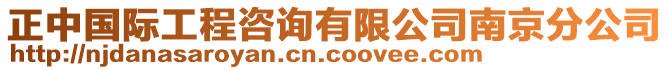 正中國(guó)際工程咨詢有限公司南京分公司