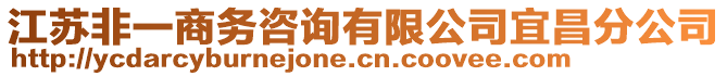 江蘇非一商務(wù)咨詢有限公司宜昌分公司