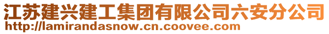 江蘇建興建工集團(tuán)有限公司六安分公司