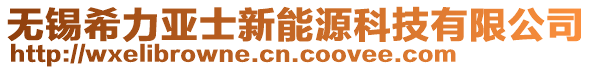 無錫希力亞士新能源科技有限公司