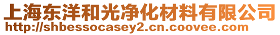 上海東洋和光凈化材料有限公司