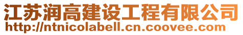 江蘇潤高建設工程有限公司