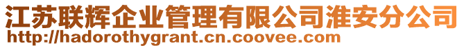 江蘇聯輝企業管理有限公司淮安分公司