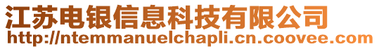 江蘇電銀信息科技有限公司