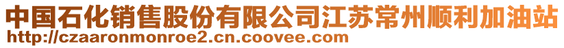 中國石化銷售股份有限公司江蘇常州順利加油站