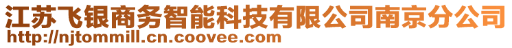 江蘇飛銀商務智能科技有限公司南京分公司