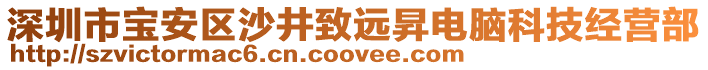 深圳市寶安區(qū)沙井致遠昇電腦科技經(jīng)營部