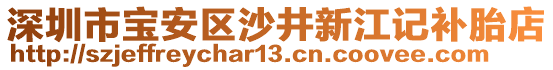 深圳市寶安區(qū)沙井新江記補胎店