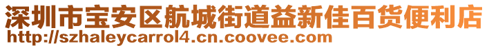 深圳市寶安區(qū)航城街道益新佳百貨便利店