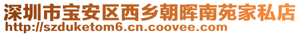 深圳市寶安區(qū)西鄉(xiāng)朝暉南苑家私店