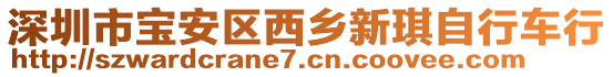 深圳市寶安區(qū)西鄉(xiāng)新琪自行車行