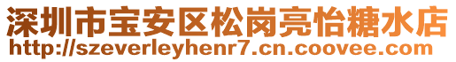 深圳市寶安區(qū)松崗亮怡糖水店