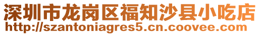 深圳市龍崗區(qū)福知沙縣小吃店