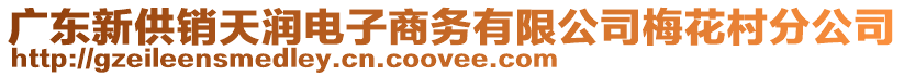 廣東新供銷天潤電子商務(wù)有限公司梅花村分公司