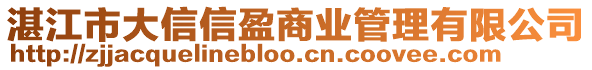 湛江市大信信盈商業(yè)管理有限公司