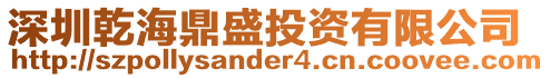 深圳乾海鼎盛投資有限公司