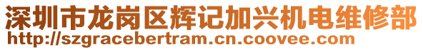 深圳市龍崗區輝記加興機電維修部
