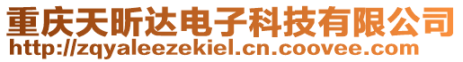 重慶天昕達(dá)電子科技有限公司