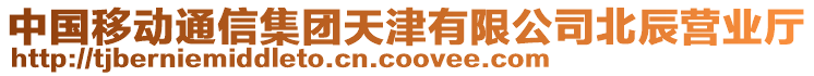 中國(guó)移動(dòng)通信集團(tuán)天津有限公司北辰營(yíng)業(yè)廳