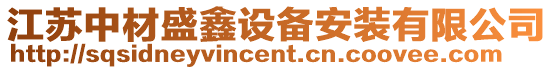 江蘇中材盛鑫設(shè)備安裝有限公司