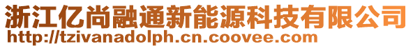 浙江億尚融通新能源科技有限公司