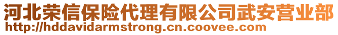 河北榮信保險代理有限公司武安營業(yè)部