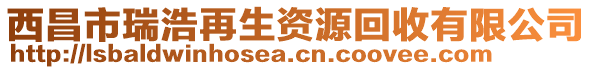 西昌市瑞浩再生資源回收有限公司