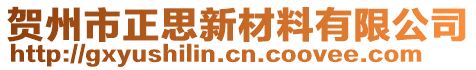 賀州市正思新材料有限公司