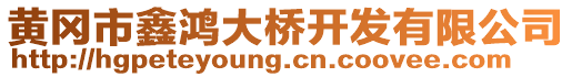 黃岡市鑫鴻大橋開發(fā)有限公司