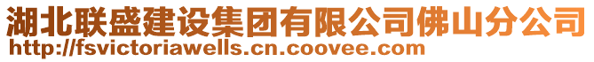 湖北聯(lián)盛建設(shè)集團(tuán)有限公司佛山分公司